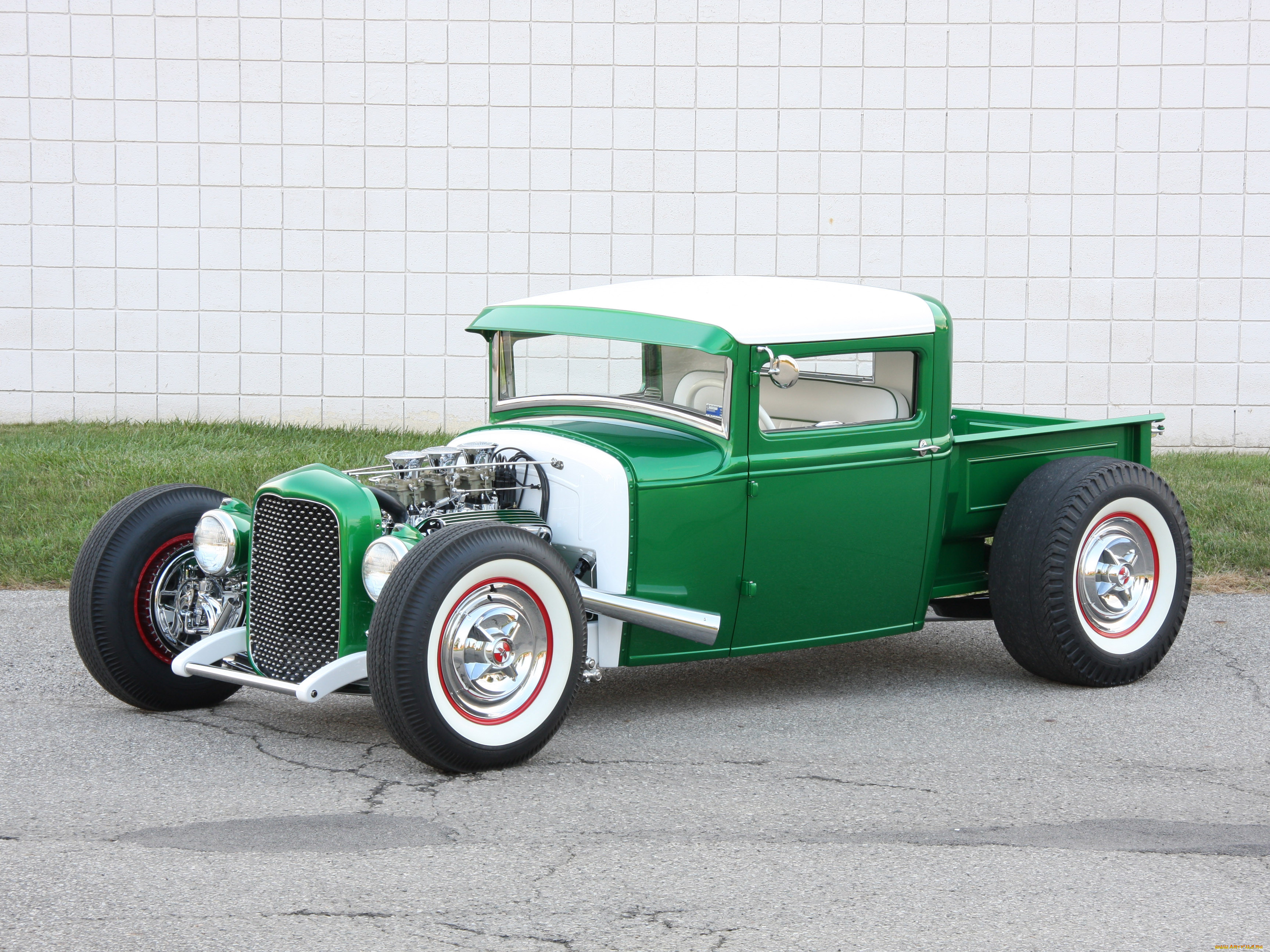, custom pick-up, ford